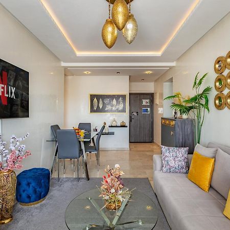 Cozy 2-Bedroom Apartment In Gueliz, Marrakech มาร์ราเกช ภายนอก รูปภาพ